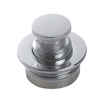 Brass push lock complete with withe latch