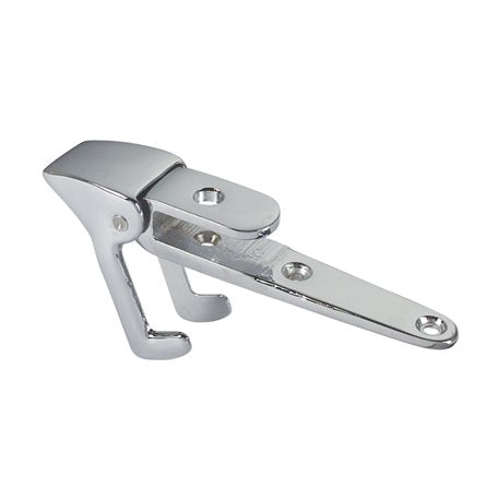 Brass security hook for ladder