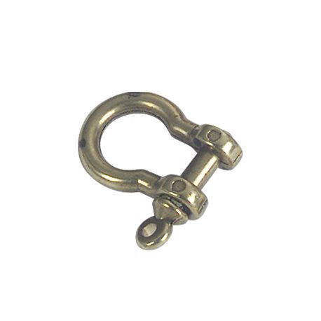 Brass shackles