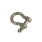Brass shackles