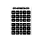 Label Kit, Square "DC", 30 Labels