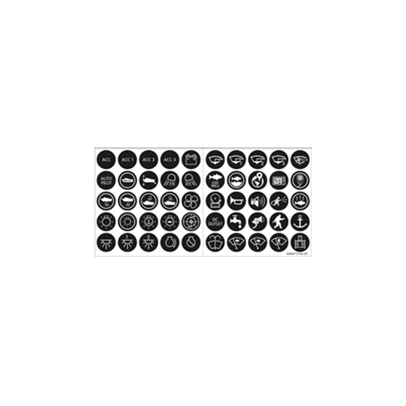 Label Kit, 50 Icon, for #4180/4181