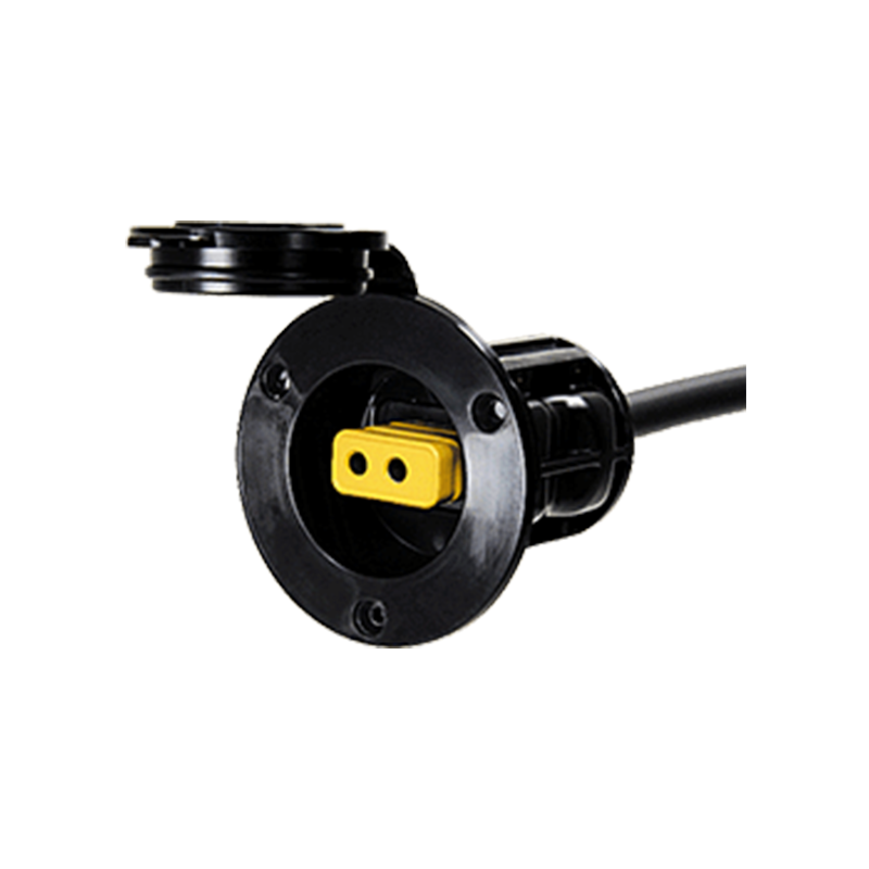 Flush Mount Power Port (Black)