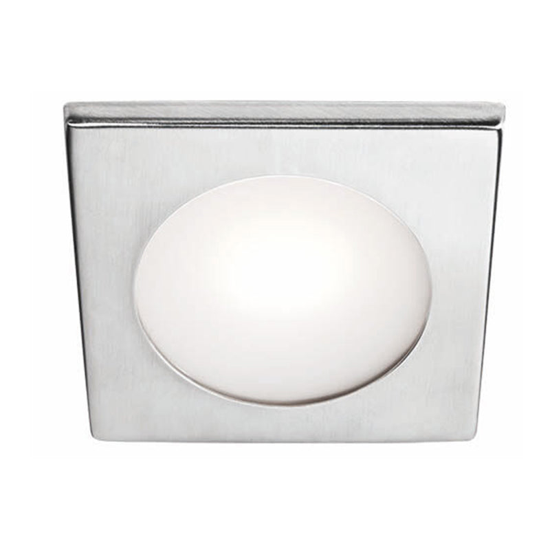 CHARLOTTE 55 SATIN STEEL 1.5W SCR MNT, 3000K, 8-32V, IP66