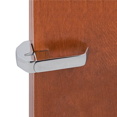 Chromed brass rotating handle