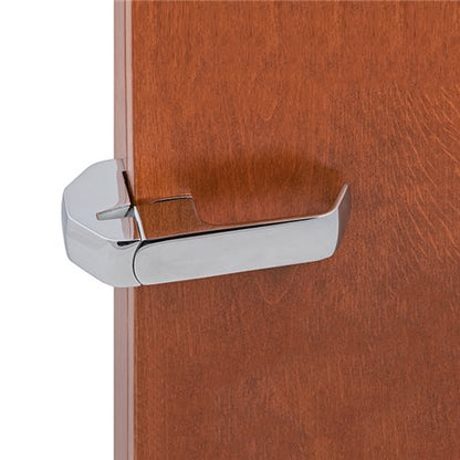Chromed brass rotating handle