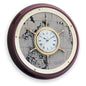 Clock with steering wheel