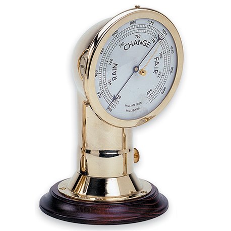 Cowl vent with barometer