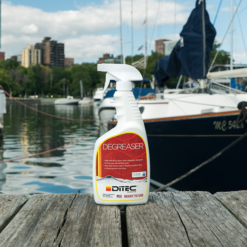 DEGREASER - Nontoxic Fumes Ideal for Close Quarters and Bilges
