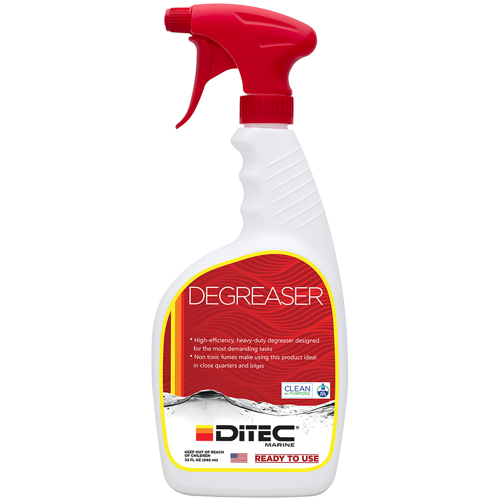 DEGREASER - Nontoxic Fumes Ideal for Close Quarters and Bilges
