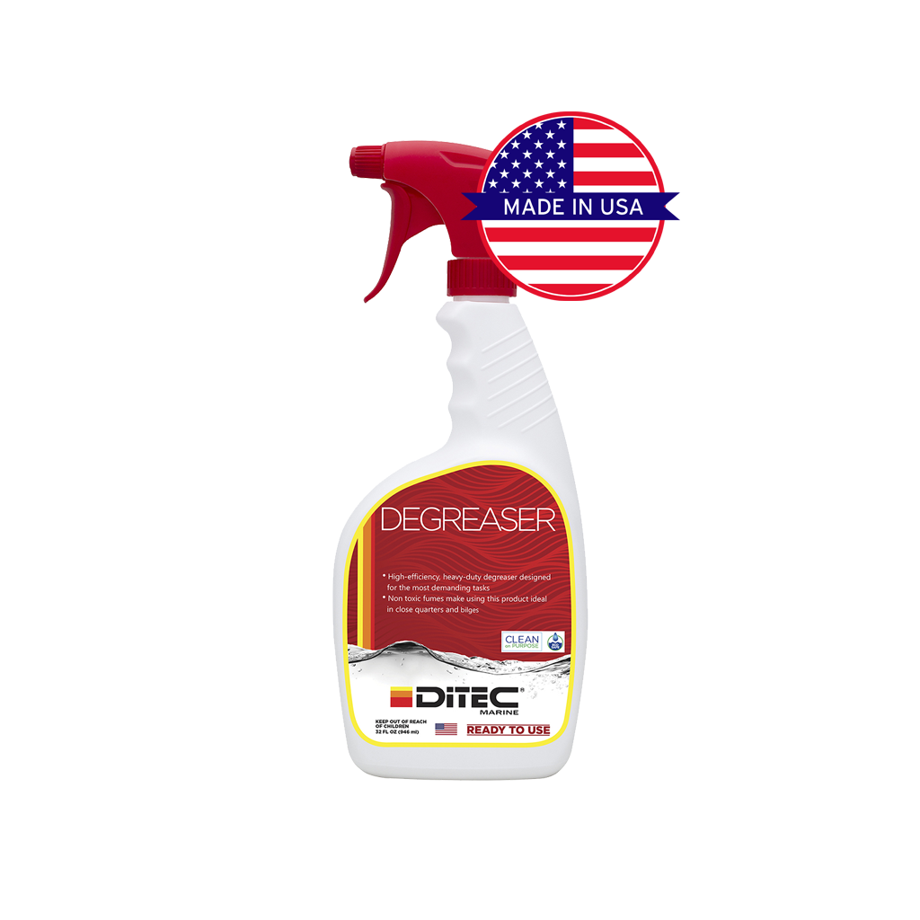 DEGREASER - Nontoxic Fumes Ideal for Close Quarters and Bilges