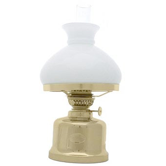 Stainless Steel Old Danish Table Lamp/ Vesta