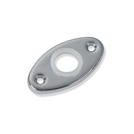 Escutcheon plates with nylon bush