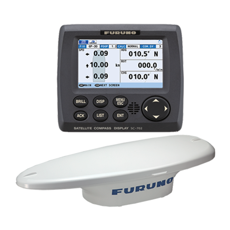 Sat. Compass, 4.3" LCD, 2 Antenna