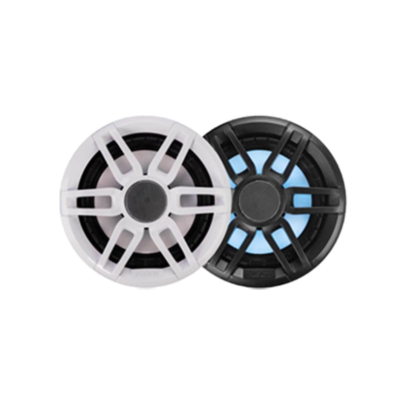 Speakers, XS-RGB, 7.7", White/Grey