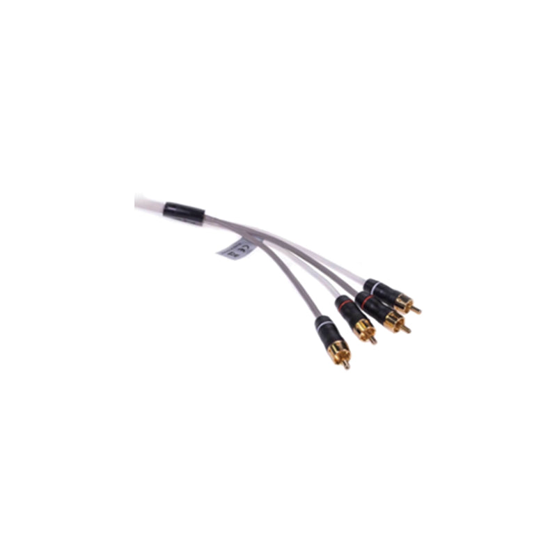 Shielded RCA Cable, 12ft, 4 Way