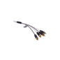 Shielded RCA Cable, 25ft, 4 Way