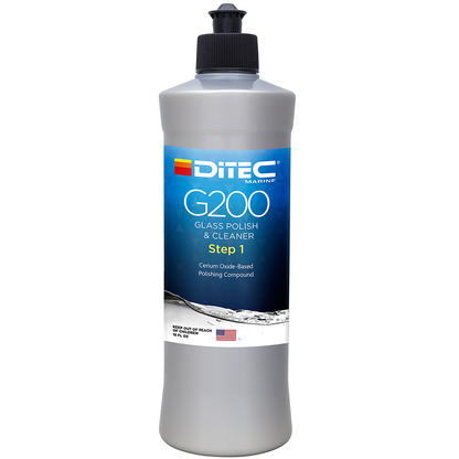 G200 - Cerium Oxide-Based Glass Polishing Compound, 16 oz.