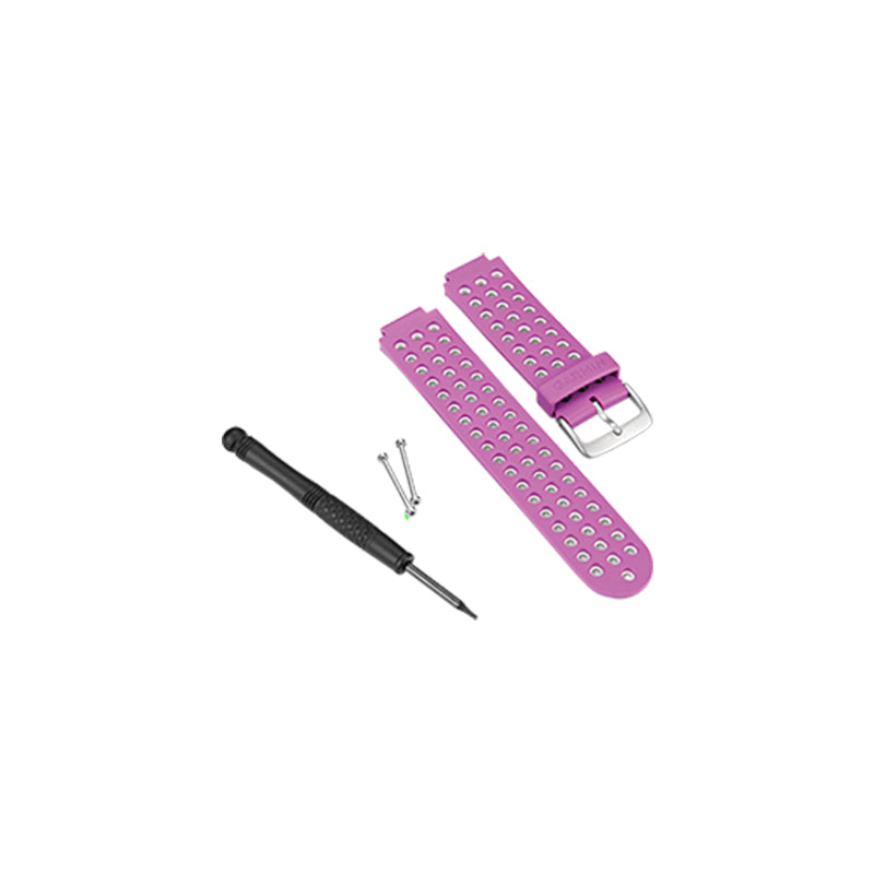 Violet/White Watch Band
