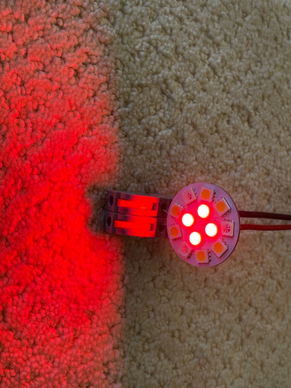 G4 LED 10-30V Tri-Color Red/Blue/Warm White