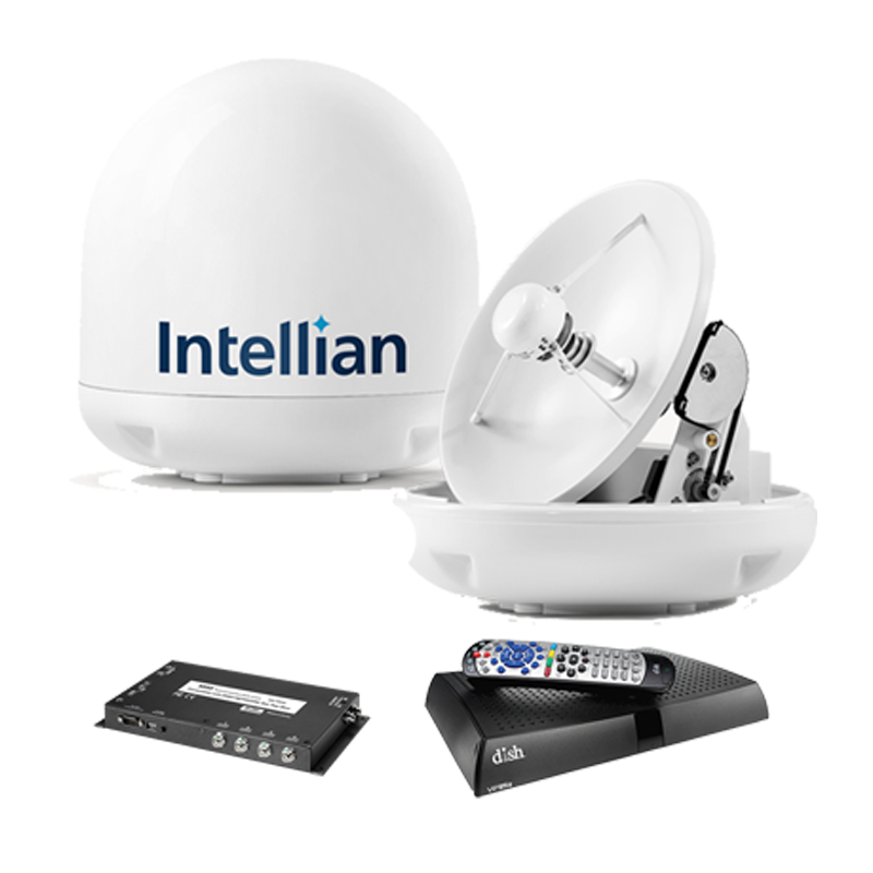 i3 Sat TV, 15" Dish, w/ DISH rcvr & MIM