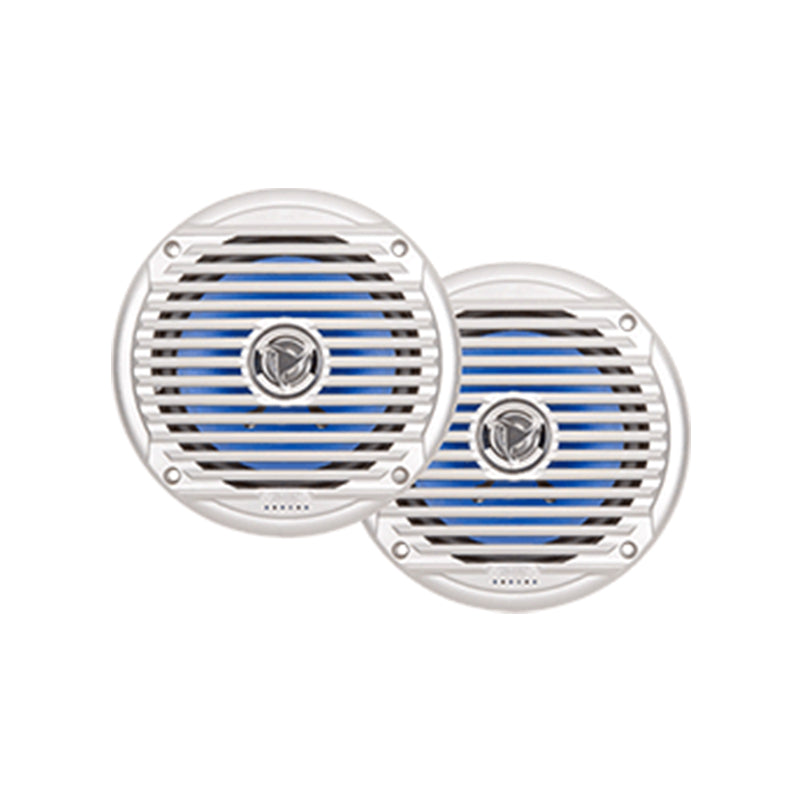 6.5" Coaxial Speakers 65 Watt, Silver