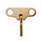 Brass Plated Key for Anniversary 8-day Clocks