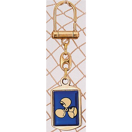 Keyrings with propeller symbols