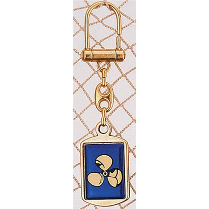 Keyrings with propeller symbols