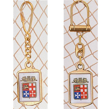 Keyrings with steering emblem symbols