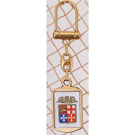 Keyrings with steering emblem symbols