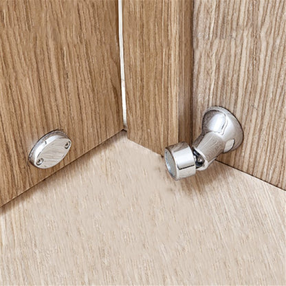 Magnetic brass door holders