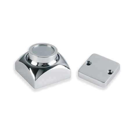 Magnetic brass door holders