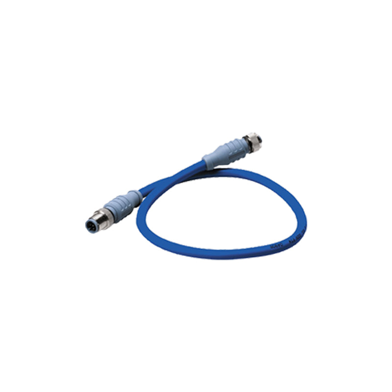 Mid Double-Ended Cordset, 3m, Blue