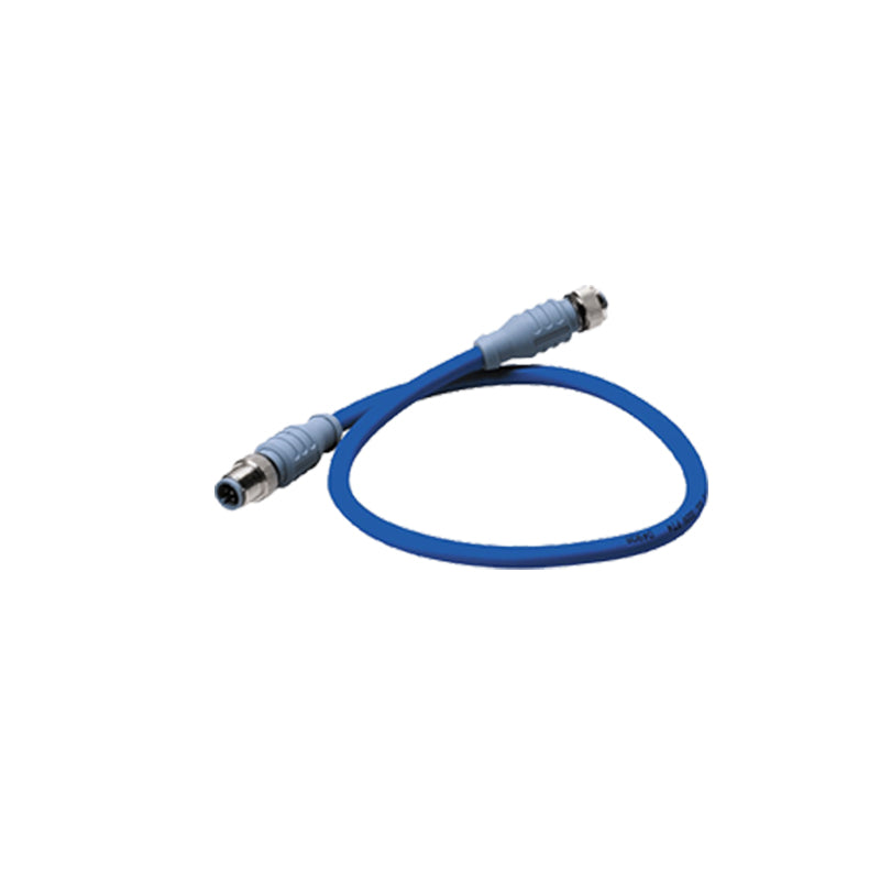 Mid Double-Ended Cordset, 10m, Blue