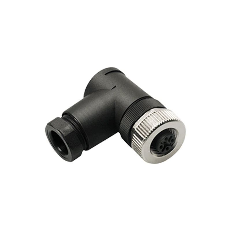 Field Connector, Female Micro/Mid, 90