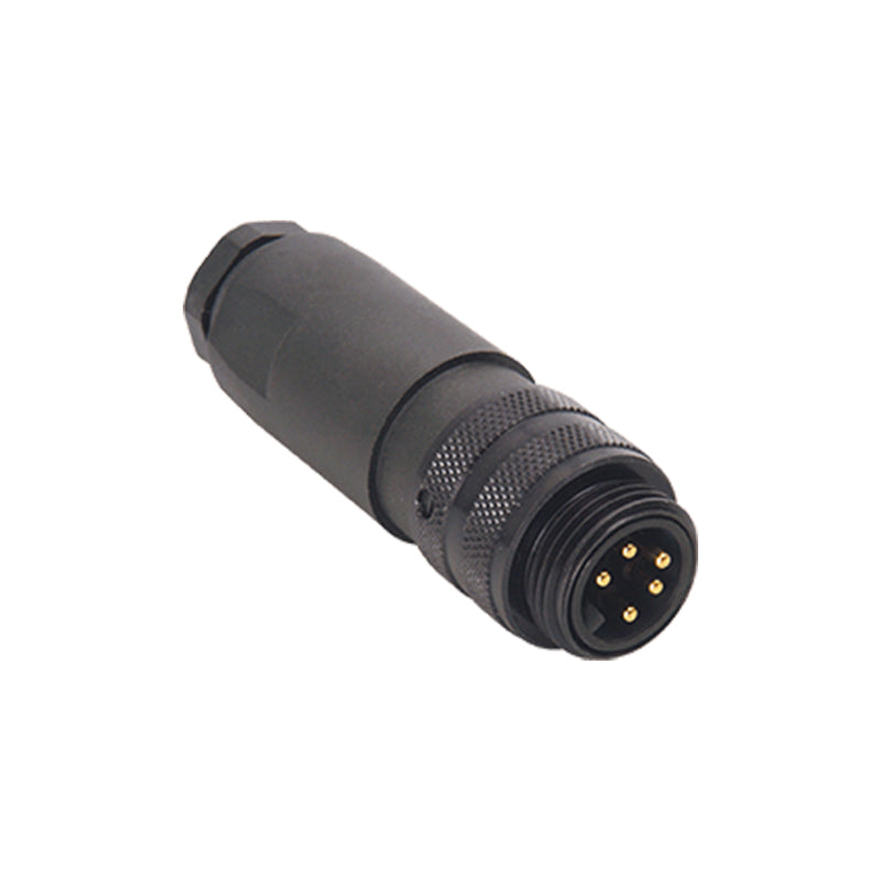Field Connector, Male Mini, Straight