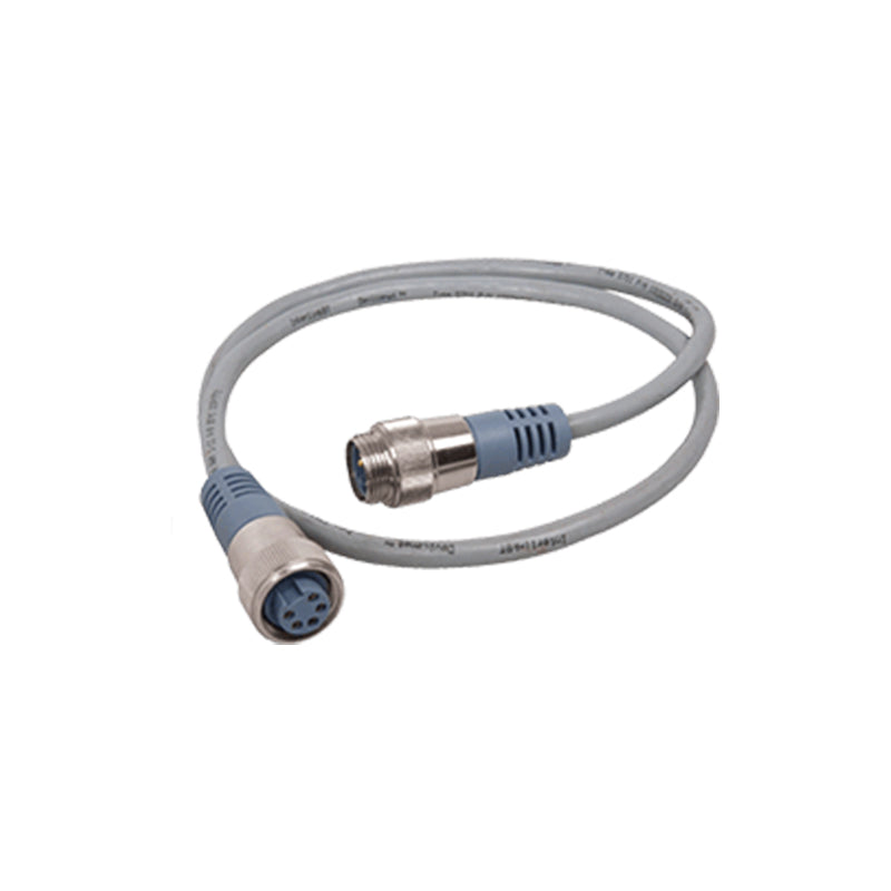 Mini Double-Ended Cordset, 6m, Gray