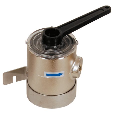 Nikel-plated brass water strainer pattern