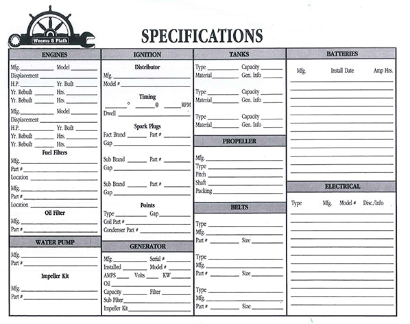 The Maintenance Log