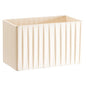 Pleated ivory lampshade