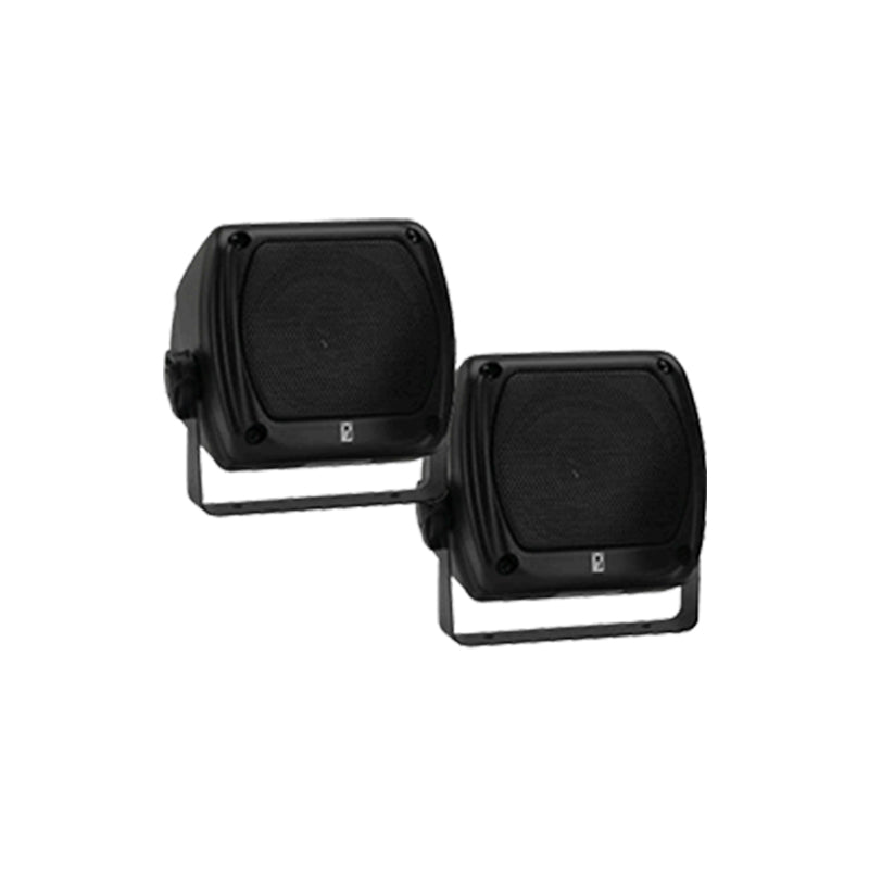 4x4" Compact Box Speaker Black 40 Watt