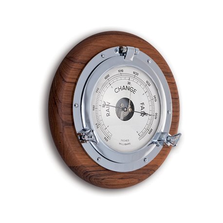 Porthole with barometer