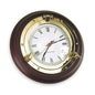 Porthole with clock