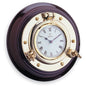 Porthole with clock