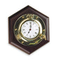 Porthole with clock