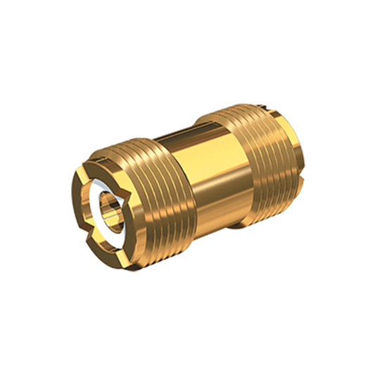 Gold Plated Barrel Connector for PL-259