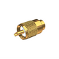 Gold Plated PL-259 Connector w/UG176