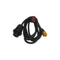 Ethernet Adapter, Yellow Male-RJ45 Fem.