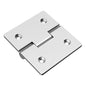 Stainless steel flush hinge